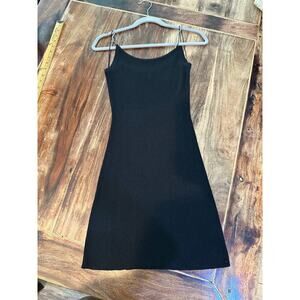Vintage Guess Collection Women's Black Y2K 90S 2000s Mini Dress Size Small